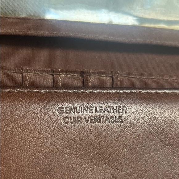 Vintage Brown Genuine Leather Wallet - Picture 2 of 14